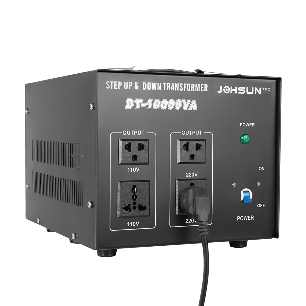 STEP UP /DOWN TRANSFORMER 変圧器 2台 Amazon.com: LiteFuze 500W Japan Voltage Converter